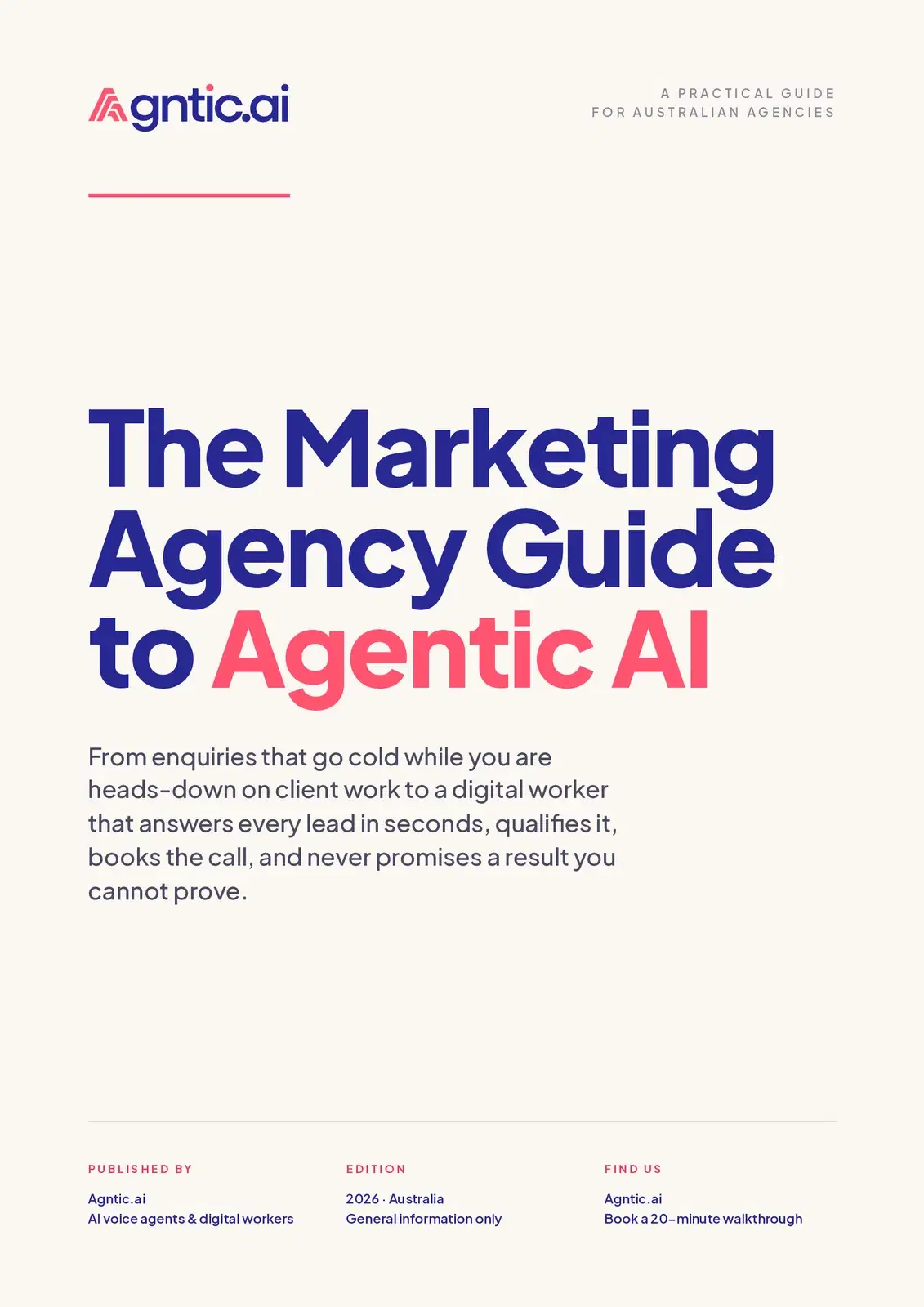 The marketing agency guide to agentic AI.