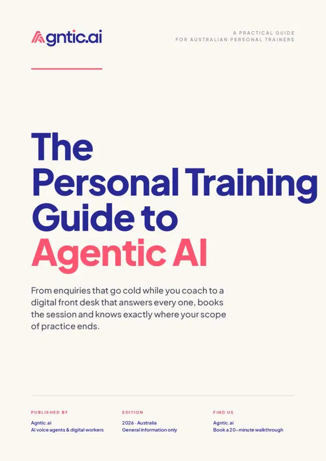 The personal training guide to agentic AI. cover